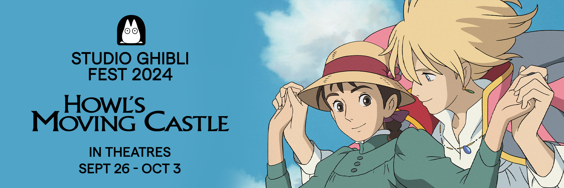 Studio Ghibli Fest 2024 - Howl's Moving Castle In Theatres Sept 26 - Oct 3