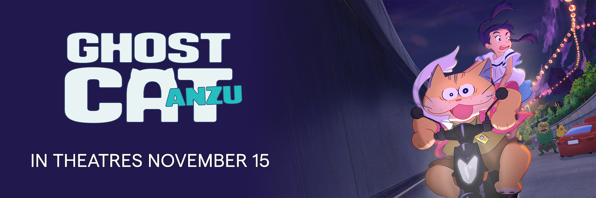 Ghost Cat Anzu - In Theatres November 15